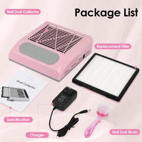CoFashion next to a hand to show compact size and salon convenience