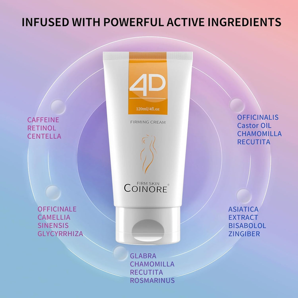 coinore cream texture close-up showing lightweight absorption benefit