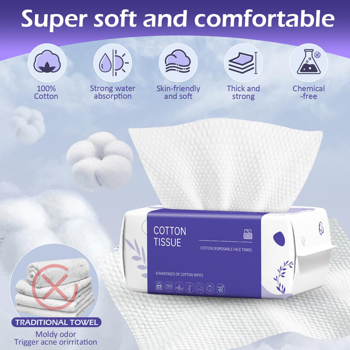 cokoness towel removing makeup when damp demonstrating gentle, effective makeup removal