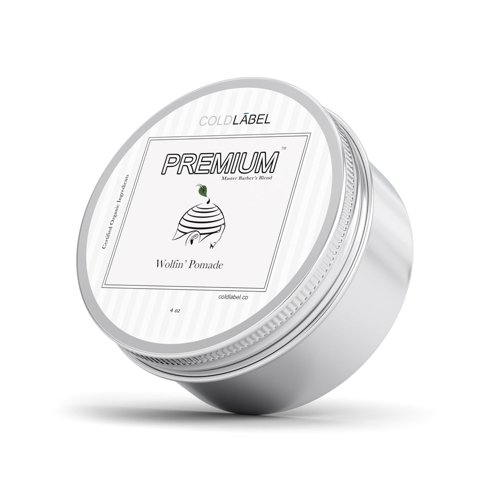 COLDLABEL jar front view showing branding and premium packaging benefit