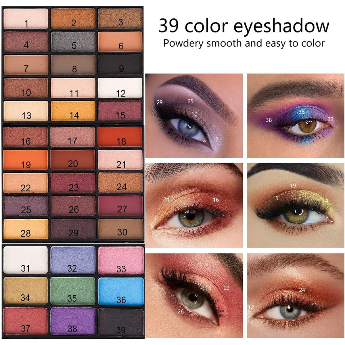 coliusa brushes and mirror included tools for easy application