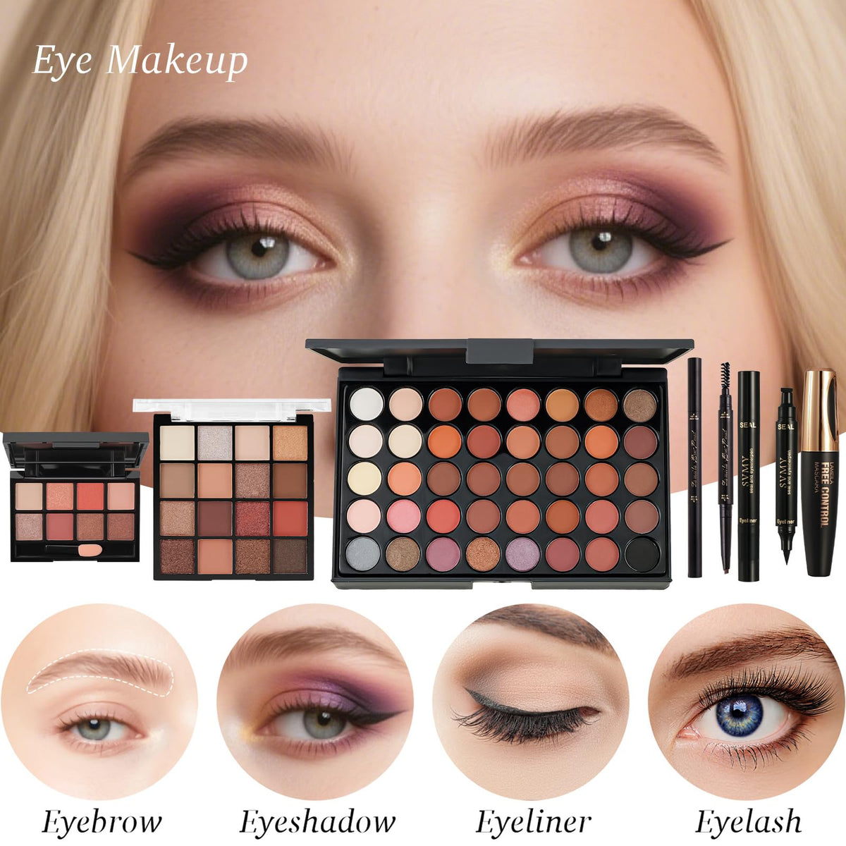 coliusa foundation and contour palettes demonstrating color correction and sculpting benefits