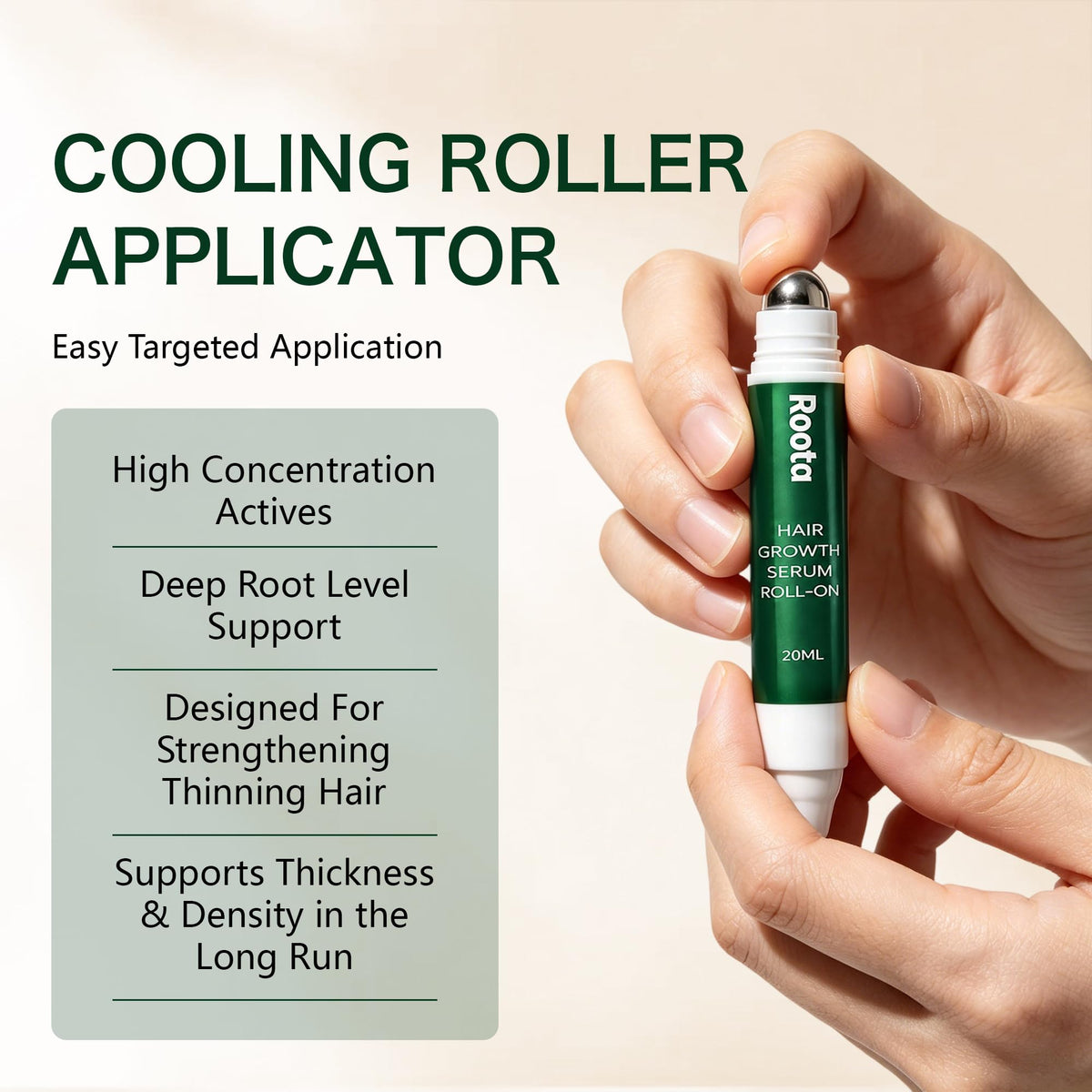 CollaBond Virexa roller applicator close-up demonstrating precise, mess-free targeted delivery