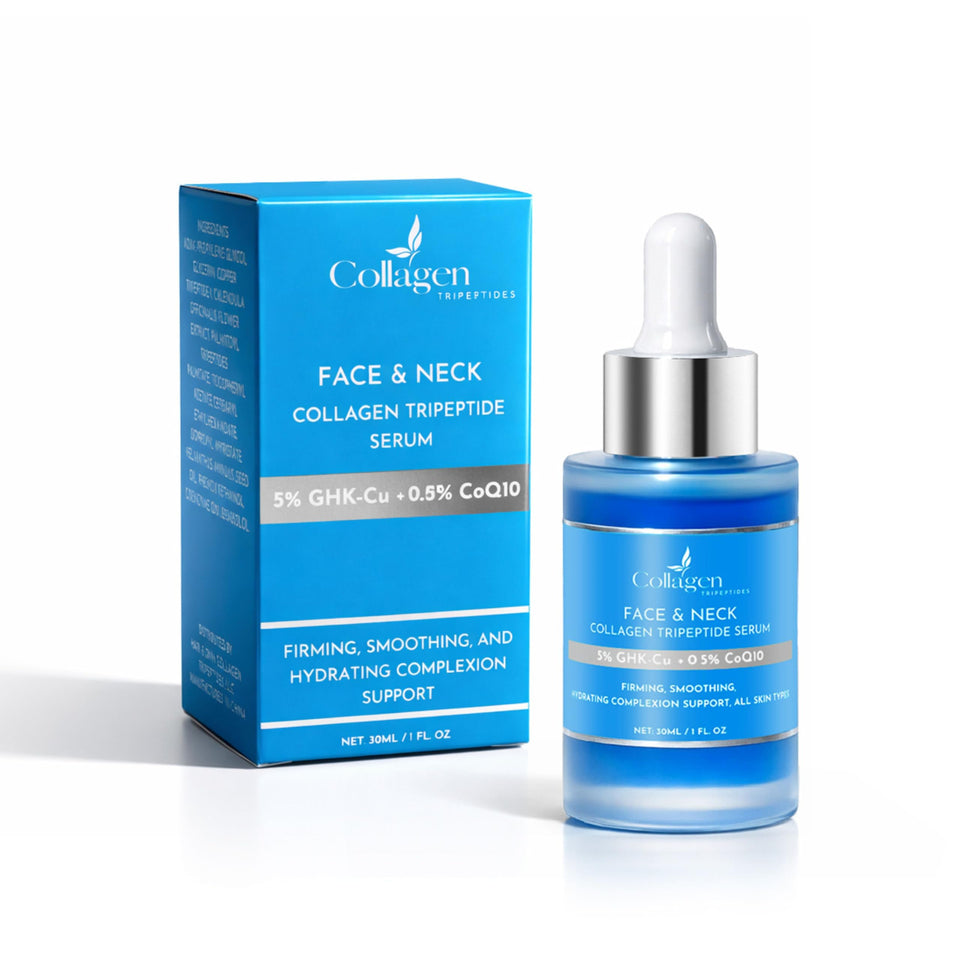 Collagen Tripeptides front packaging showing bottle and label for easy identification