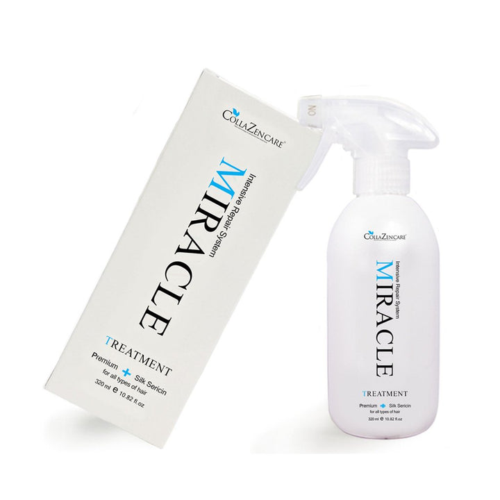 CollaZen Care front packaging showing bottle and benefit of smoother hair