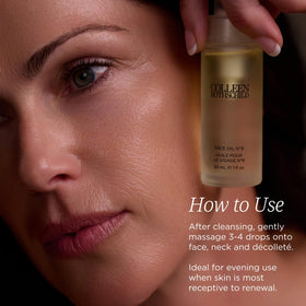 COLLEEN ROTHSCHILD bottle beside a ruler showing 1 fl oz size and travel-friendly volume
