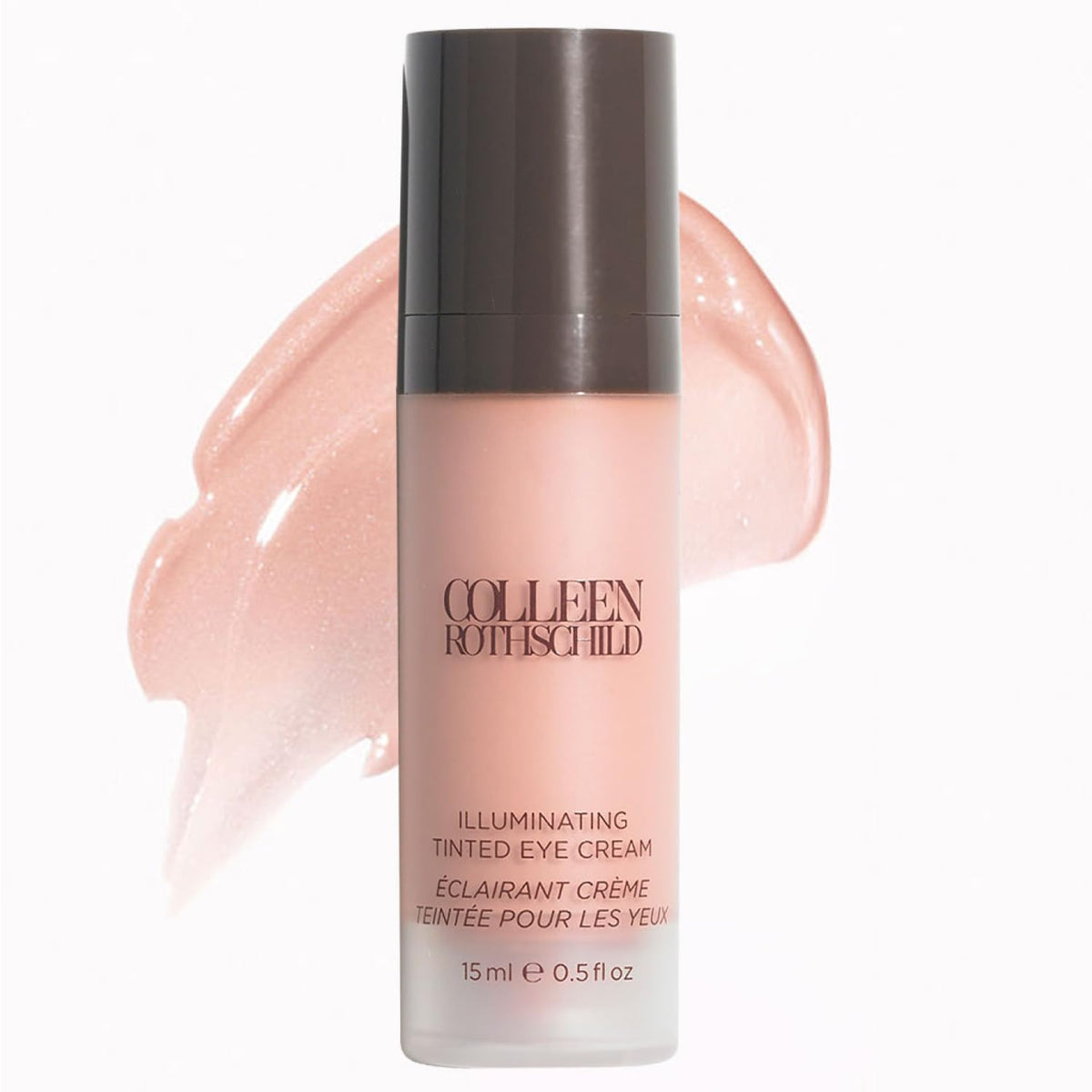 Colleen Rothschild front jar showing compact, travel-friendly brightening cream