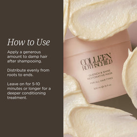 COLLEEN ROTHSCHILD ingredient trio coconut shea meadowfoam highlighting nourishment