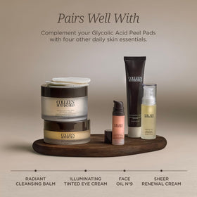 Colleen Rothschild ingredient label focusing on AHAs and soothing extracts