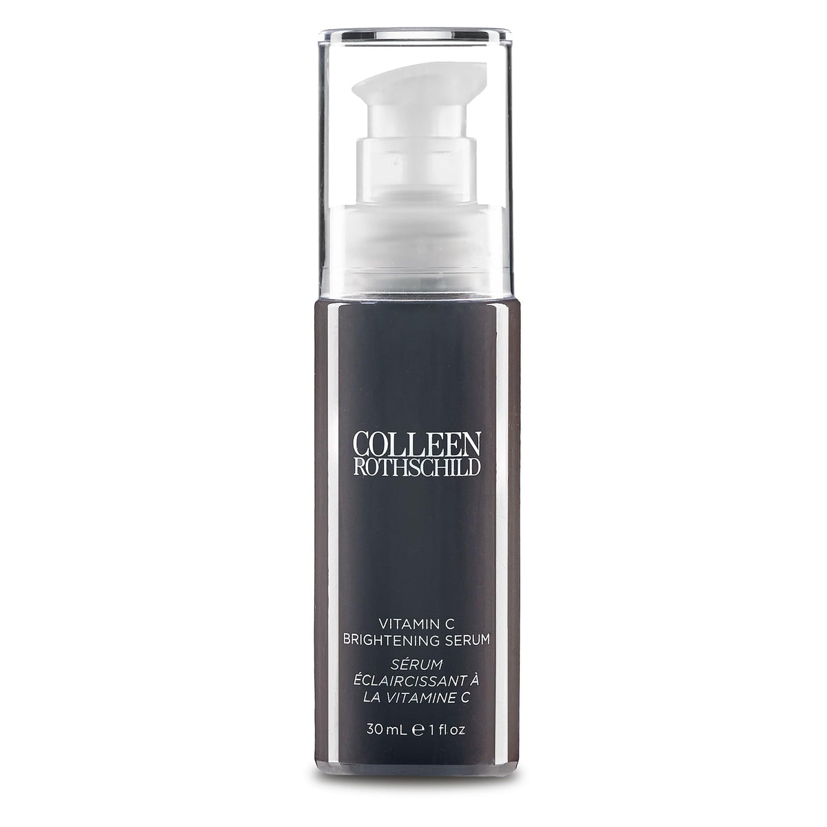 Colleen Rothschild front packaging showing elegant bottle and brightening benefit