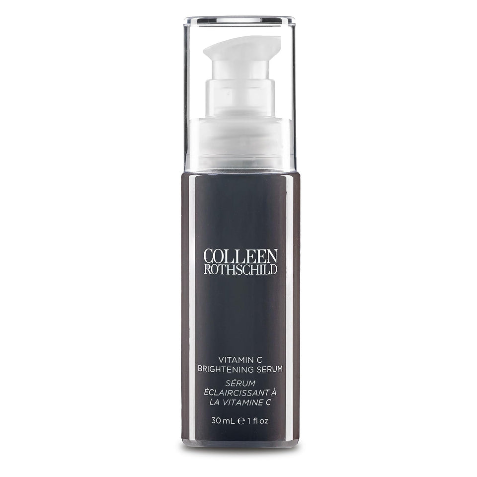 Colleen Rothschild front packaging showing elegant bottle and brightening benefit