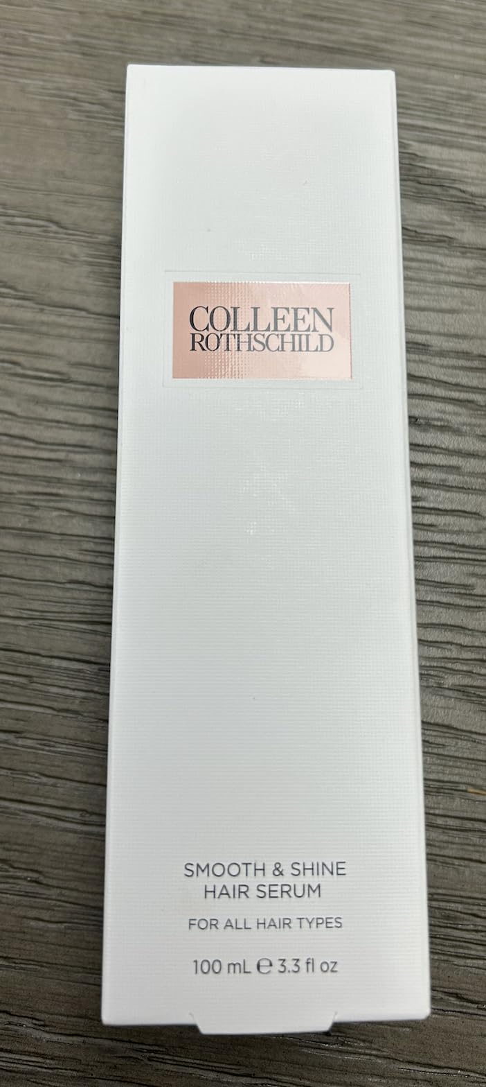 COLLEEN ROTHSCHILD label close-up emphasizing key botanicals and clean formula