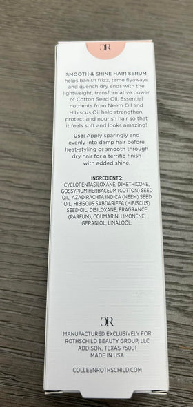 COLLEEN ROTHSCHILD serum on bathroom vanity in lifestyle setting for daily use appeal