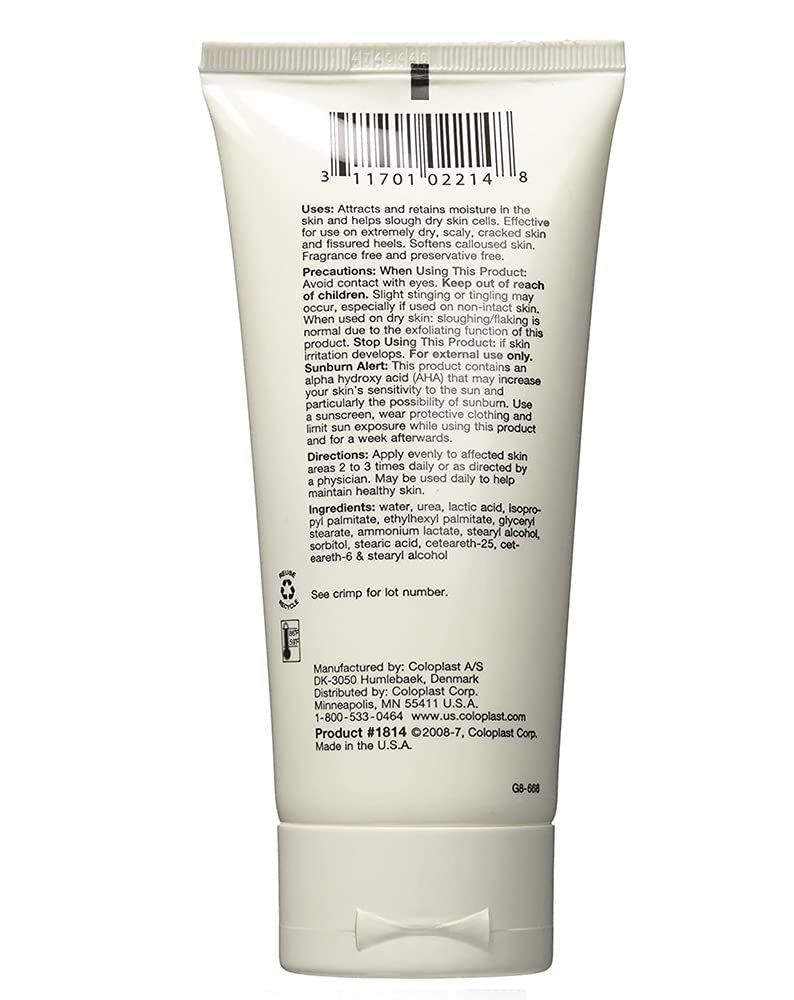 Coloplast Sween Atract-Tain cream on fingertip displaying rich texture and moisturizing benefit