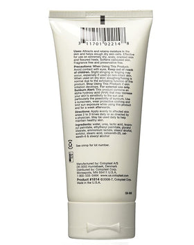 Coloplast Sween Atract-Tain cream on fingertip displaying rich texture and moisturizing benefit