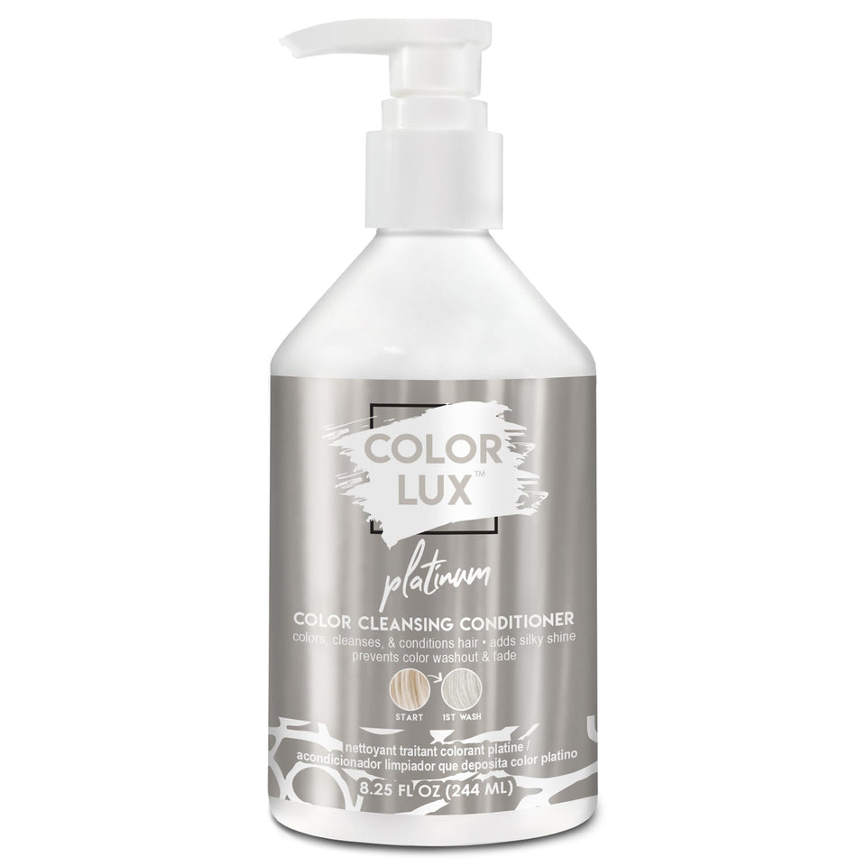 Color Lux front packaging showing bottle and shade label for easy identification and benefit