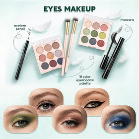 Color Nymph brushes detail showing soft bristles for precise application
