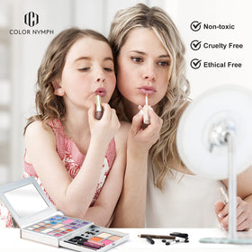Color Nymph built-in mirror for quick touch-ups on the go
