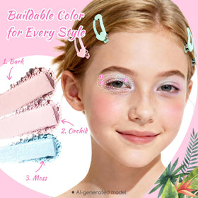 Color Nymph cheek pan detail showing blush and bronzer tones for natural-looking color