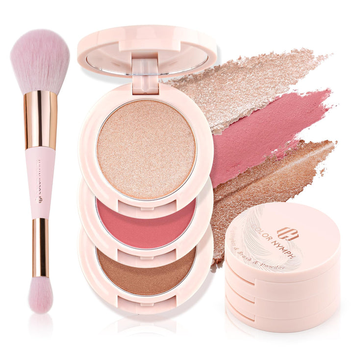Color Nymph front packaging showing compact purple palette and benefit portability