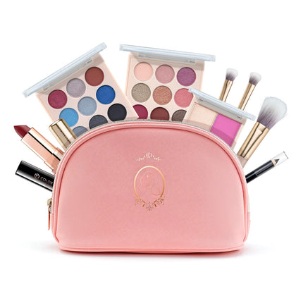 Color Nymph front packaging showing full beginner makeup kit and neat display