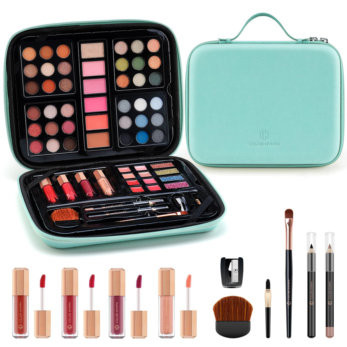 Color Nymph kit front packaging showing full set and gift-ready handbag