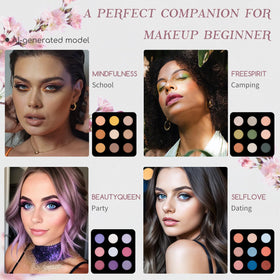 Color Nymph lip products arrangement highlighting glosses and oils