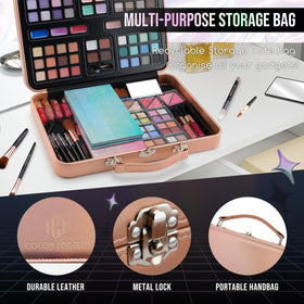 Color Nymph mirror and compact in hand showing portability for on-the-go touchups