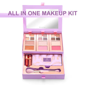 Color Nymph open palette revealing mirror and organized makeup pans