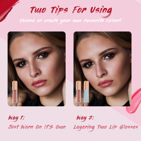 Color Nymph tubes in hand showing compact size and travel-friendly benefit