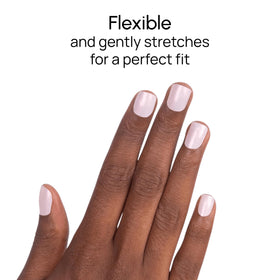 Color Street hand comparison displaying strip sizes on nails to ensure proper fit