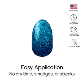 Color Street label and contents display emphasizing 16 double-ended strips clarity