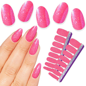 Color Street front packaging showing Hollywood Glamour strips and included tools for easy application