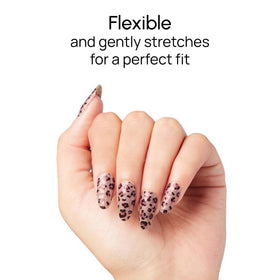 Color Street finished manicure in lifestyle scene for glamorous everyday wear
