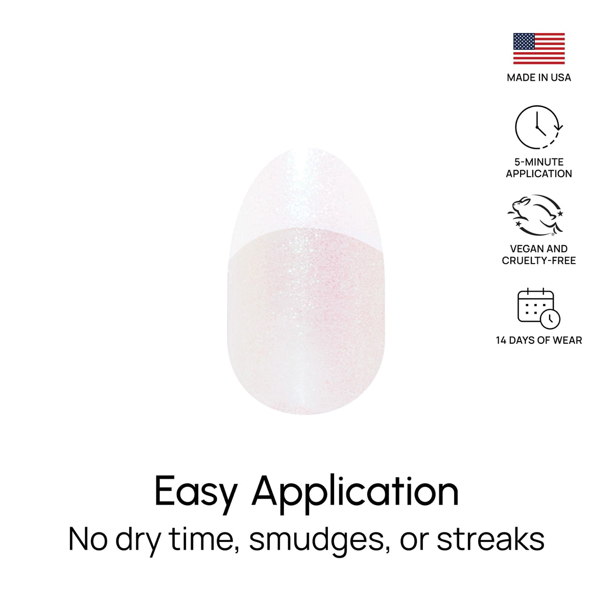 Color Street nails in evening setting showing glamorous long-lasting shine benefit