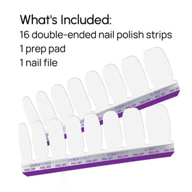 Color Street lifestyle image of hands with white manicure showing polished, wearable look