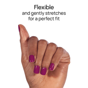 Color Street size comparison on hand showing fit and coverage benefit