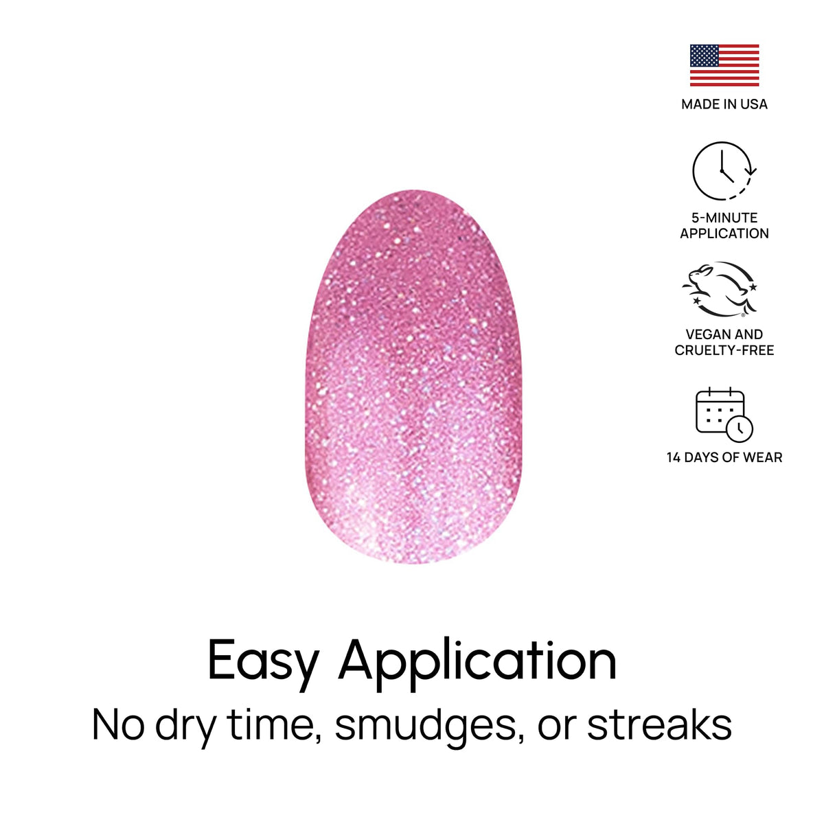 Color Street hand model wearing strips to show scale and salon-quality, camera-ready finish