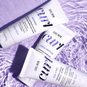 COLOR WOW FLO-ETRY serum droplet on hair strand reducing frizz and adding shine