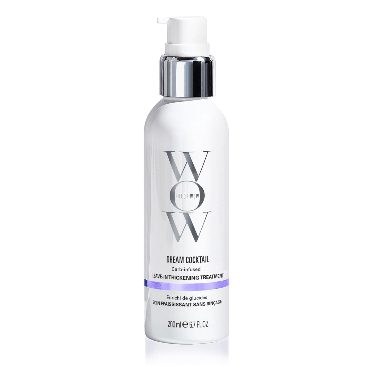 COLOR WOW front packaging showing product and benefit of thicker hair
