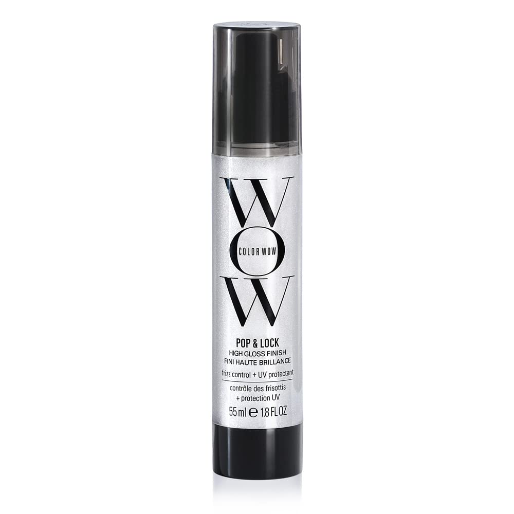 COLOR WOW front bottle showing label and glossy finish benefit