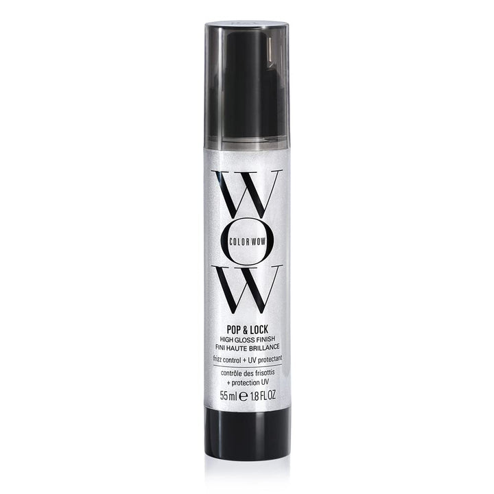 COLOR WOW front bottle showing label and glossy finish benefit
