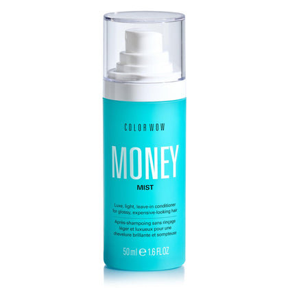 COLOR WOW Money Mist front bottle showing packaging and quick styling benefit