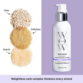 COLOR WOW close-up of pumped texture highlighting lightweight formula