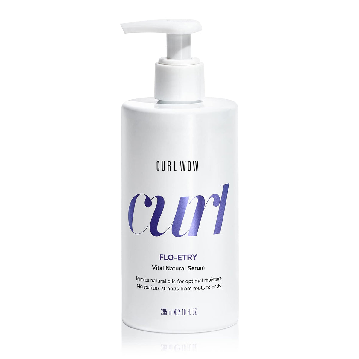 COLOR WOW front packaging showing lightweight curl serum benefits