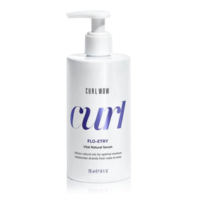COLOR WOW front packaging showing lightweight curl serum benefits