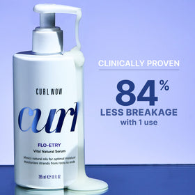 COLOR WOW serum texture close-up highlighting fast-absorbing finish