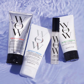 COLOR WOW One Minute Transformation cream texture close-up for instant smoothing