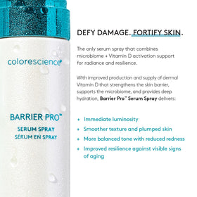 Colorescience fine mist spray in action, even lightweight hydration benefit