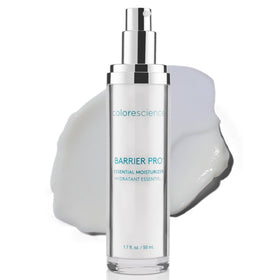Colorescience front packaging showing jar and branding, highlights clean protection